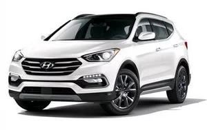 Indicator oil reset light service Hyundai Santa Fe 2016