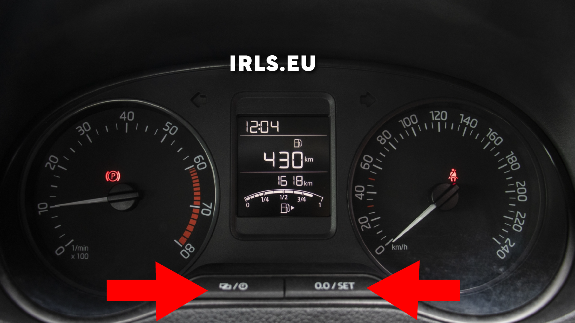 SKODA RAPID RESET SERVICE LIGHT INSPECTION MINDER